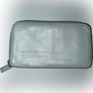 Bottega Veneta Blue Wallet
